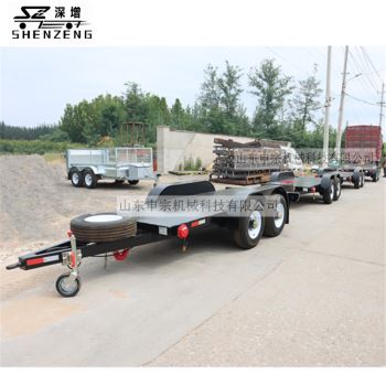 5噸油罐底盤(pán)平板拖車