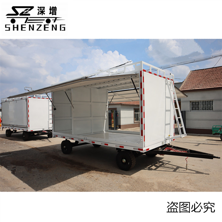 無人機打藥設(shè)備拖車